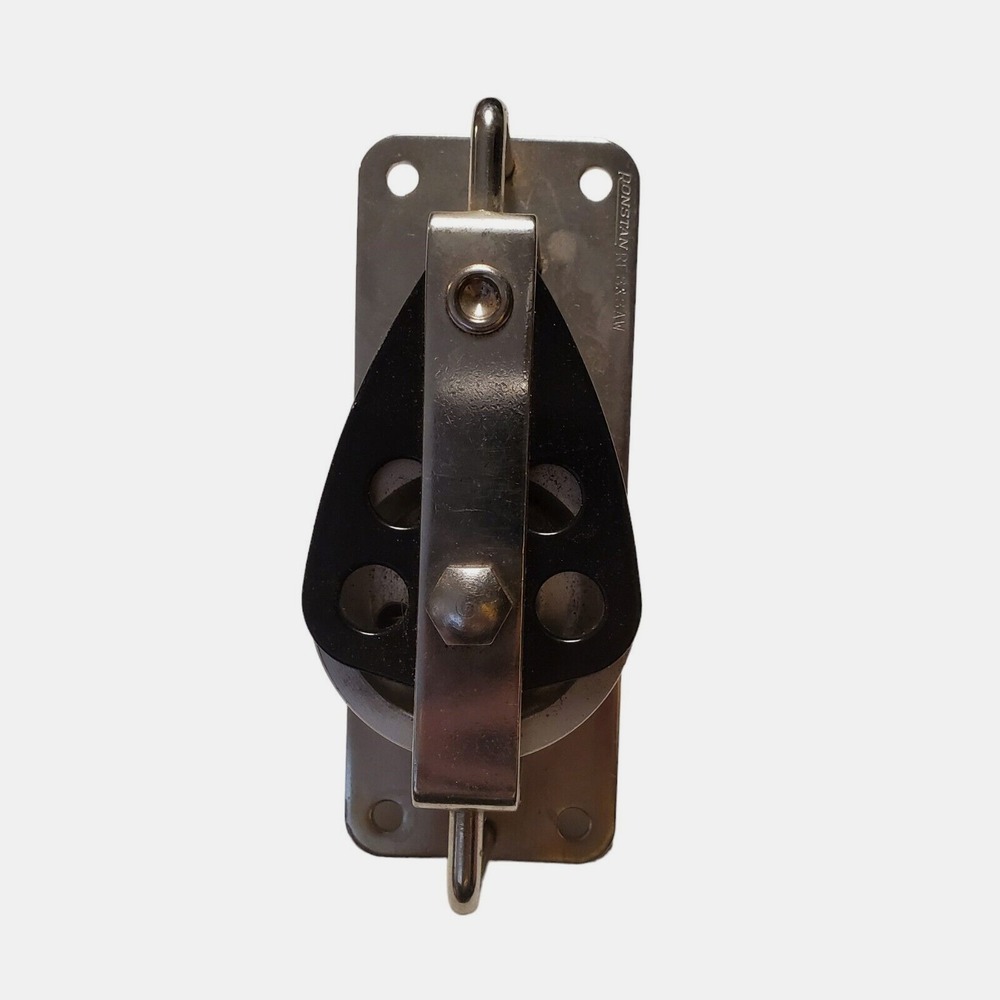 Ronstan RF 868AW Curved Base Utility Cheek Block Size 6 x 2 in